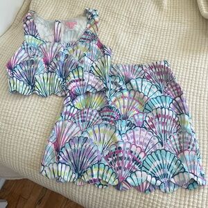 Lilly Pulitzer Oh Shello Crop Set
